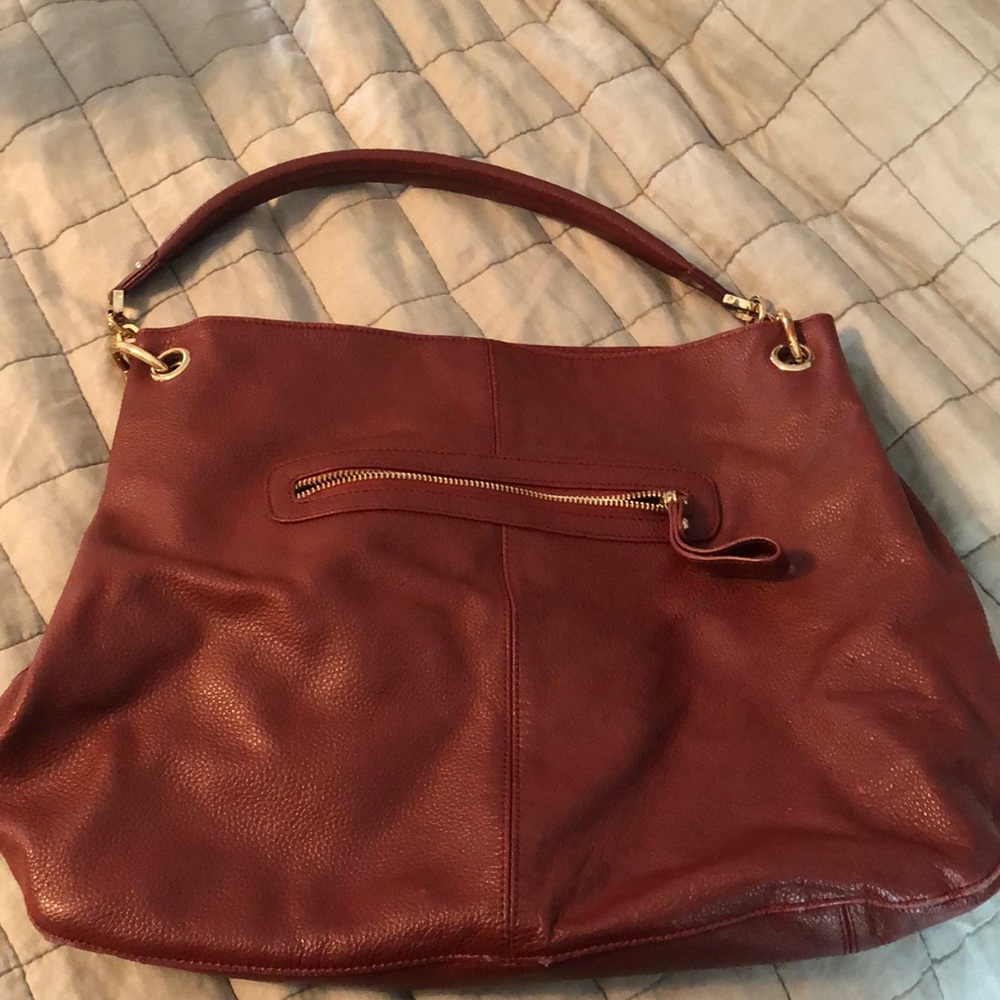 Cuore and Pelle red leather bag